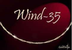 Wind 35 - řetízek zlacený